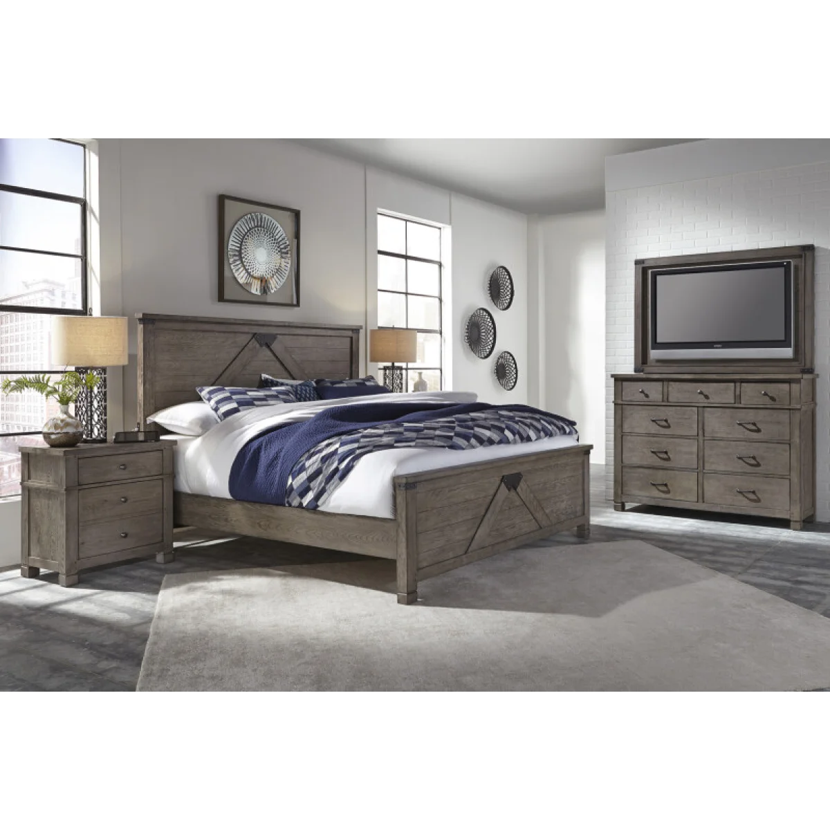 Tucker Tv Frame With Tv Mount For -455 Entertainment Stands Aspen Home 10