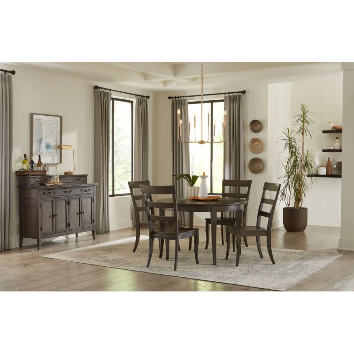 Blakely Ext. Round Dining Table I540-6000 Dining Tables Aspen Home 6