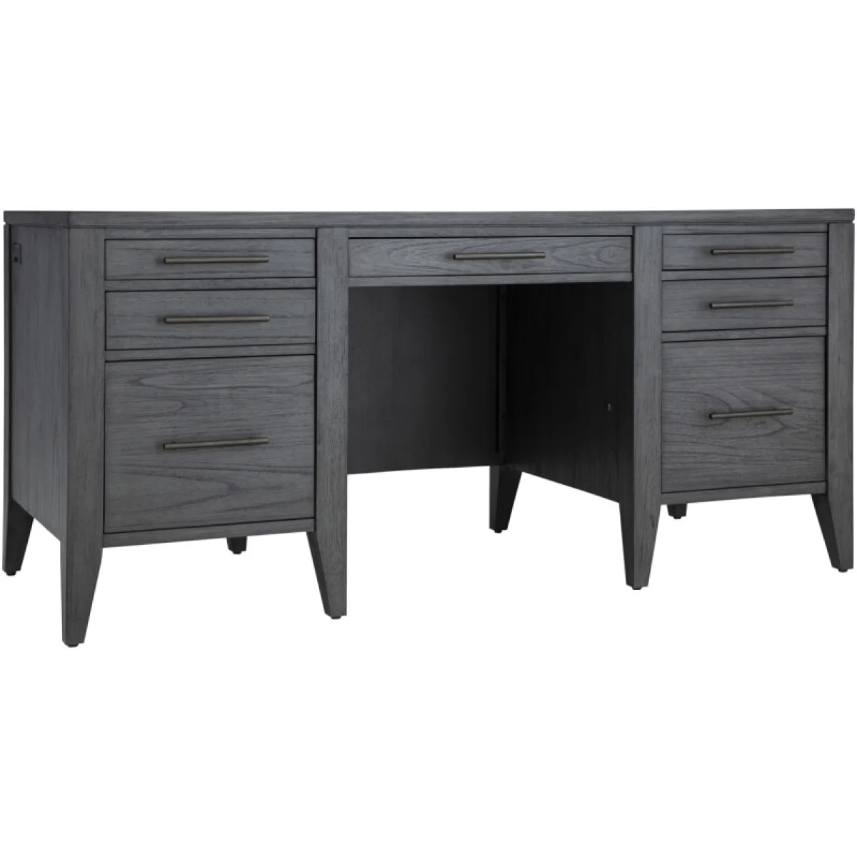 Preston 66″ Executive Desk Desks Aspen Home 4