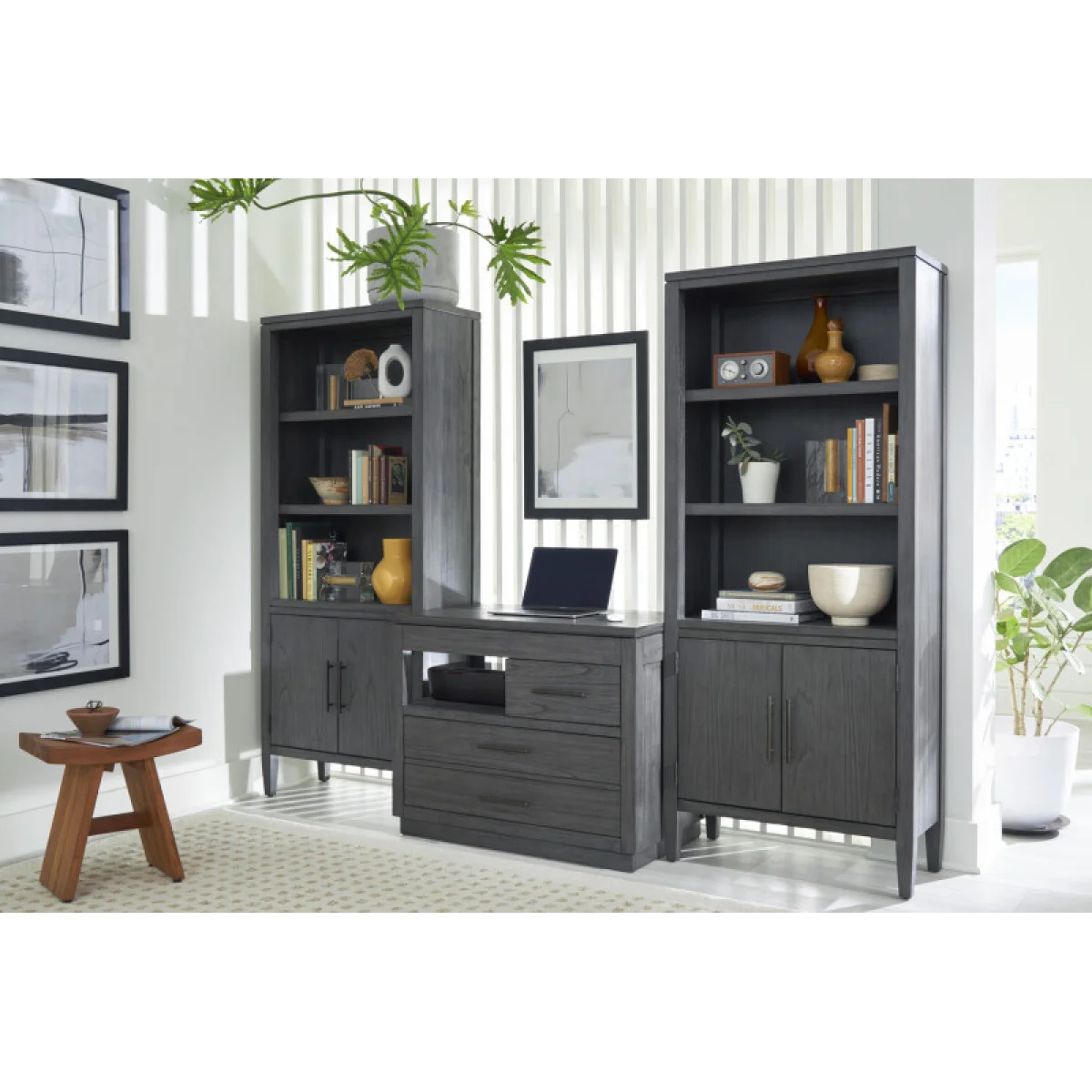 Preston Door Bookcase Bookcases Aspen Home 10