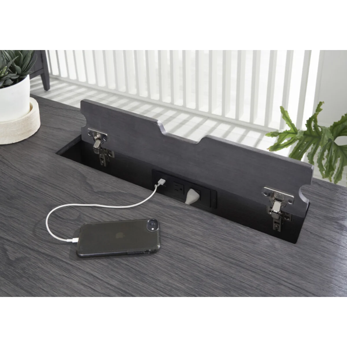 Preston 60″ Adj. Lift Desk Top (for Iuab-301-2) I597-360T Desks Aspen Home 9