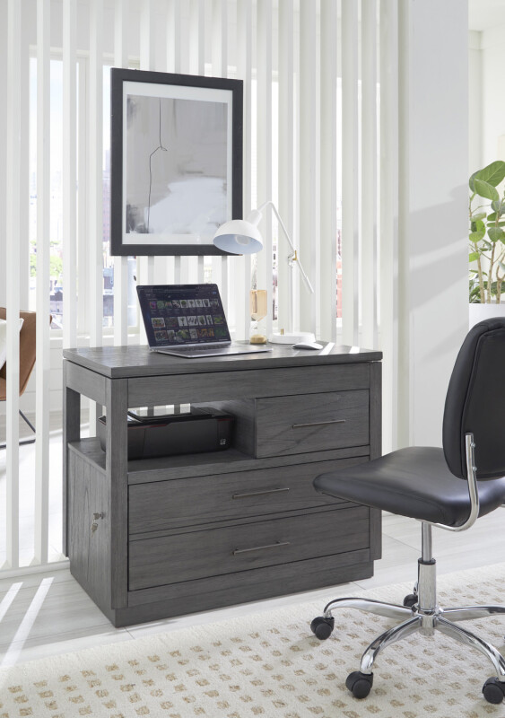 Preston Workstation Combo File W/ Lift Top Office Storage Aspen Home 7 Preston Workstation Combo File W/ Lift Top Office Storage Aspen Home 7