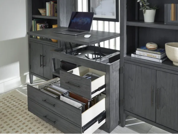 Preston Workstation Combo File W/ Lift Top Office Storage Aspen Home 17 Preston Workstation Combo File W/ Lift Top Office Storage Aspen Home 17