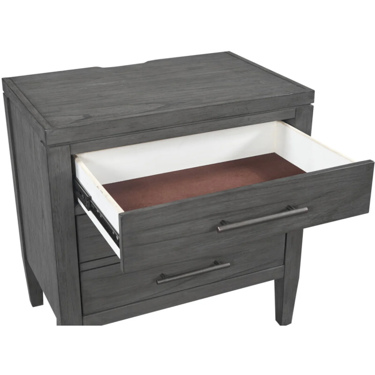 Preston 2 Drawer Nightstand Nightstands Aspen Home 9