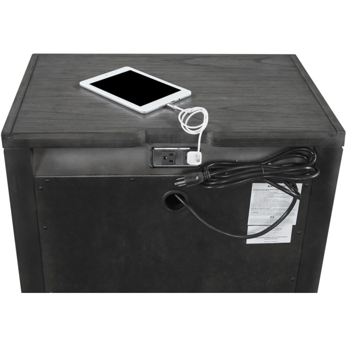 Preston 2 Drawer Nightstand Nightstands Aspen Home 8