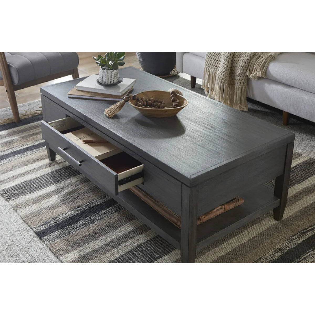 Preston Cocktail Table Cocktail & Coffee Tables Aspen Home 6