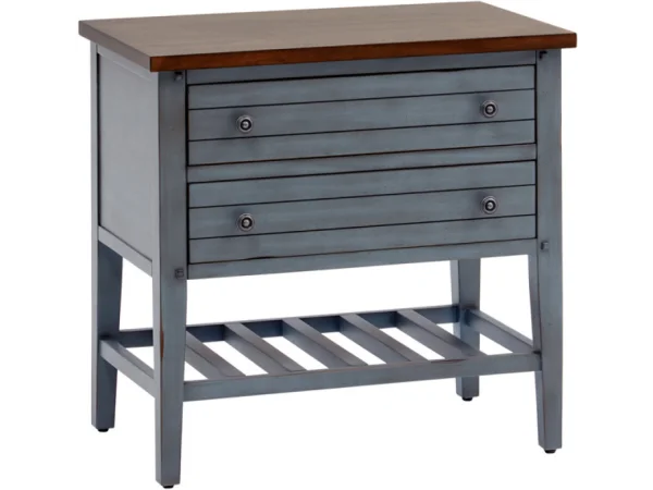 Pinebrook 2 Drawer Nightstand Nightstands Aspen Home