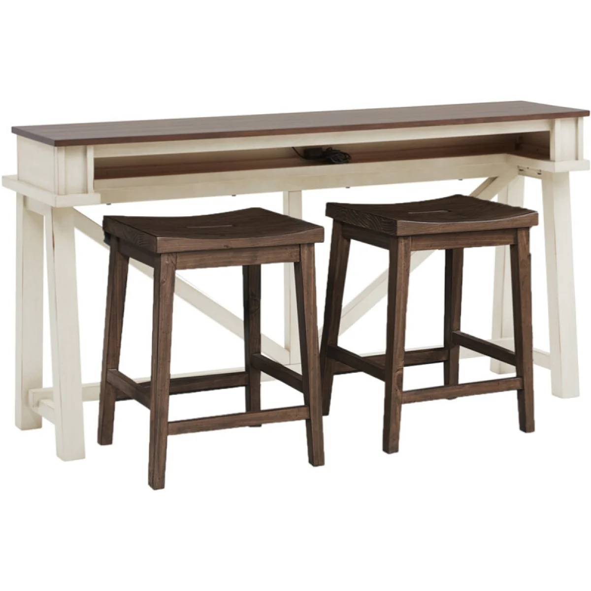 Pinebrook Console Bar Table Bar Furniture Aspen Home 4