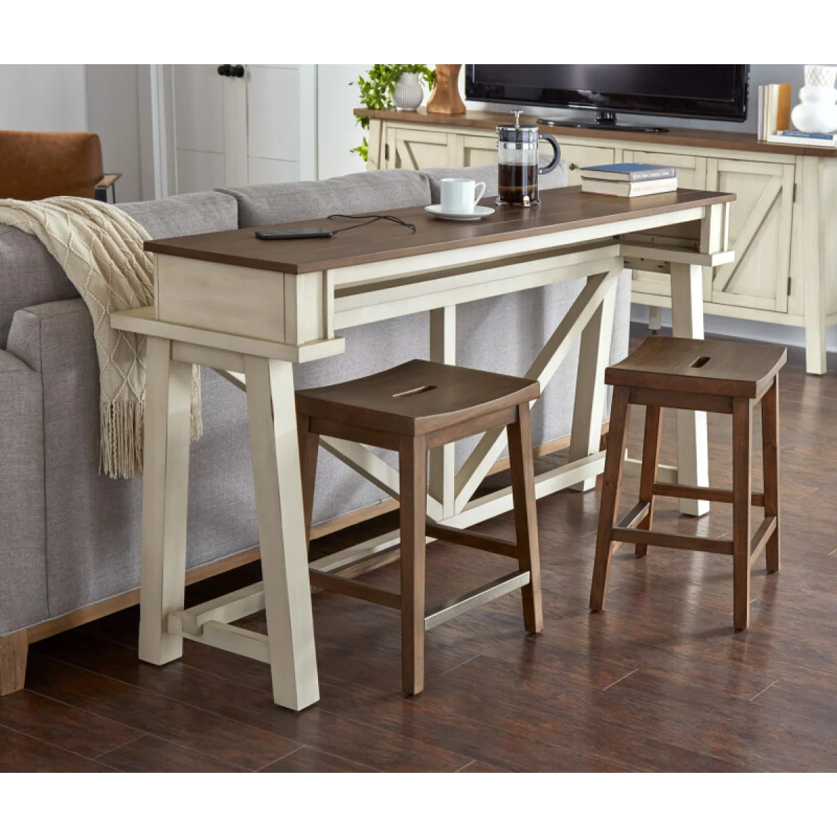 Pinebrook Stool Barstools Aspen Home 12