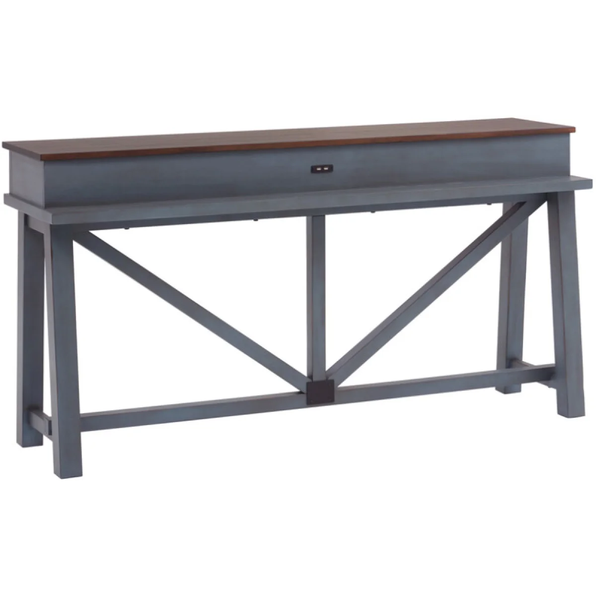 Pinebrook Console Bar Table W/stools I629DINGRP1 Bar Furniture Aspen Home 8