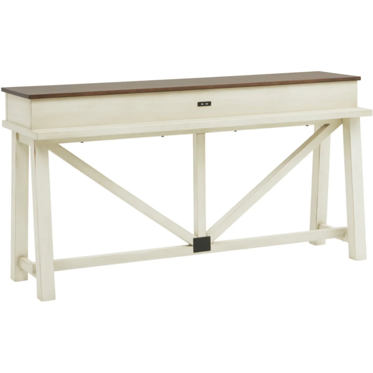 Pinebrook Console Bar Table W/stools I629DINGRP2 Bar Furniture Aspen Home 8