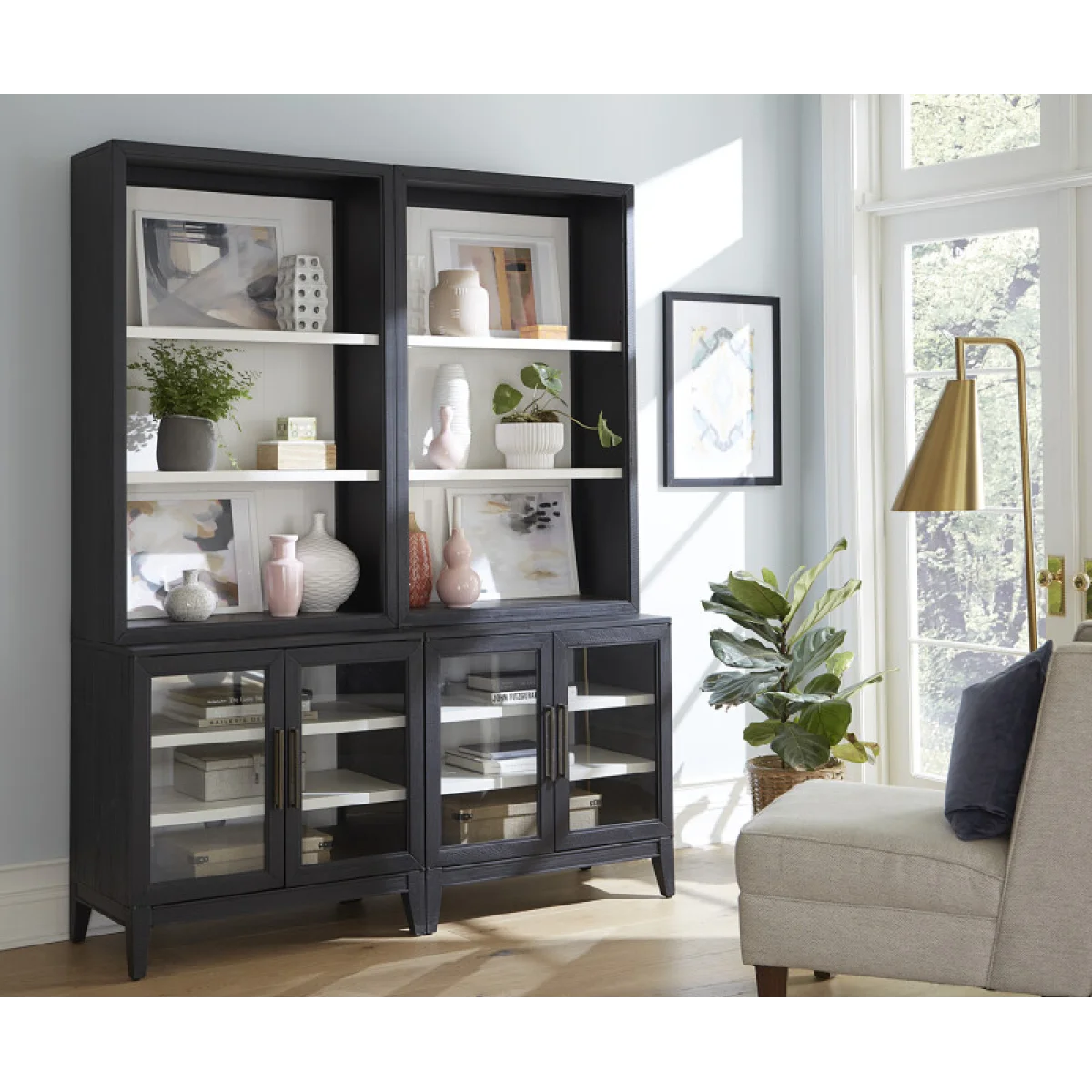 Camden Pier Base Bookcases Aspen Home 6