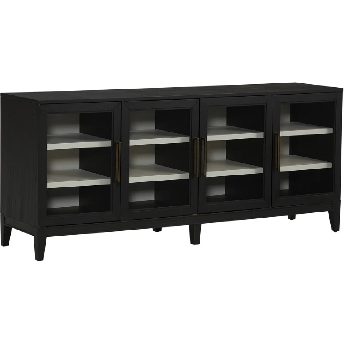 Camden 72″ Bridge & Back Panel Entertainment Stands Aspen Home 7