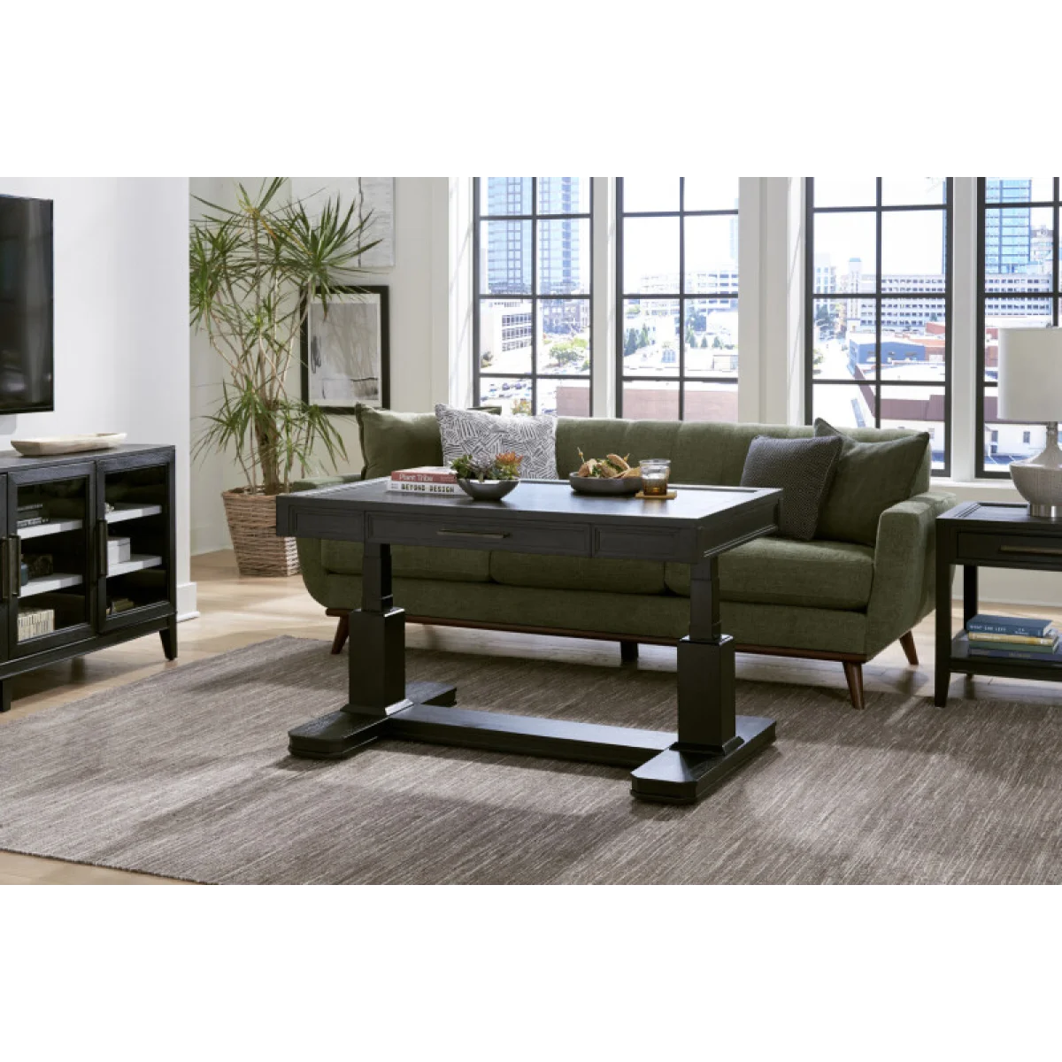 Camden Liv360 Adj. Cocktail Table (for Iuab-902) I631-996 Cocktail & Coffee Tables Aspen Home 8