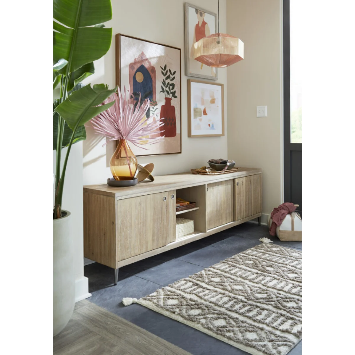 Maddox 80″ Console Entertainment Stands Aspen Home 6