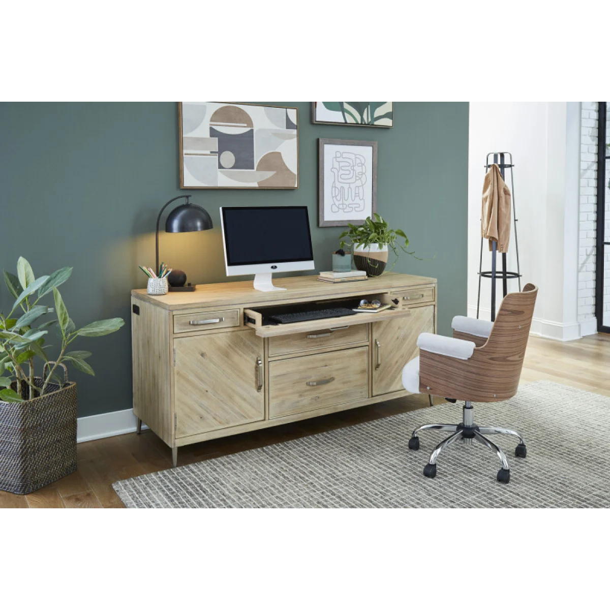 Maddox Credenza I644-316 Desks Aspen Home 6