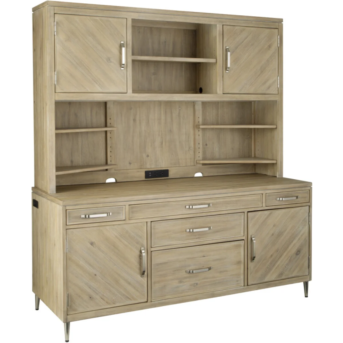 Maddox Credenza Hutch Desks Aspen Home 10