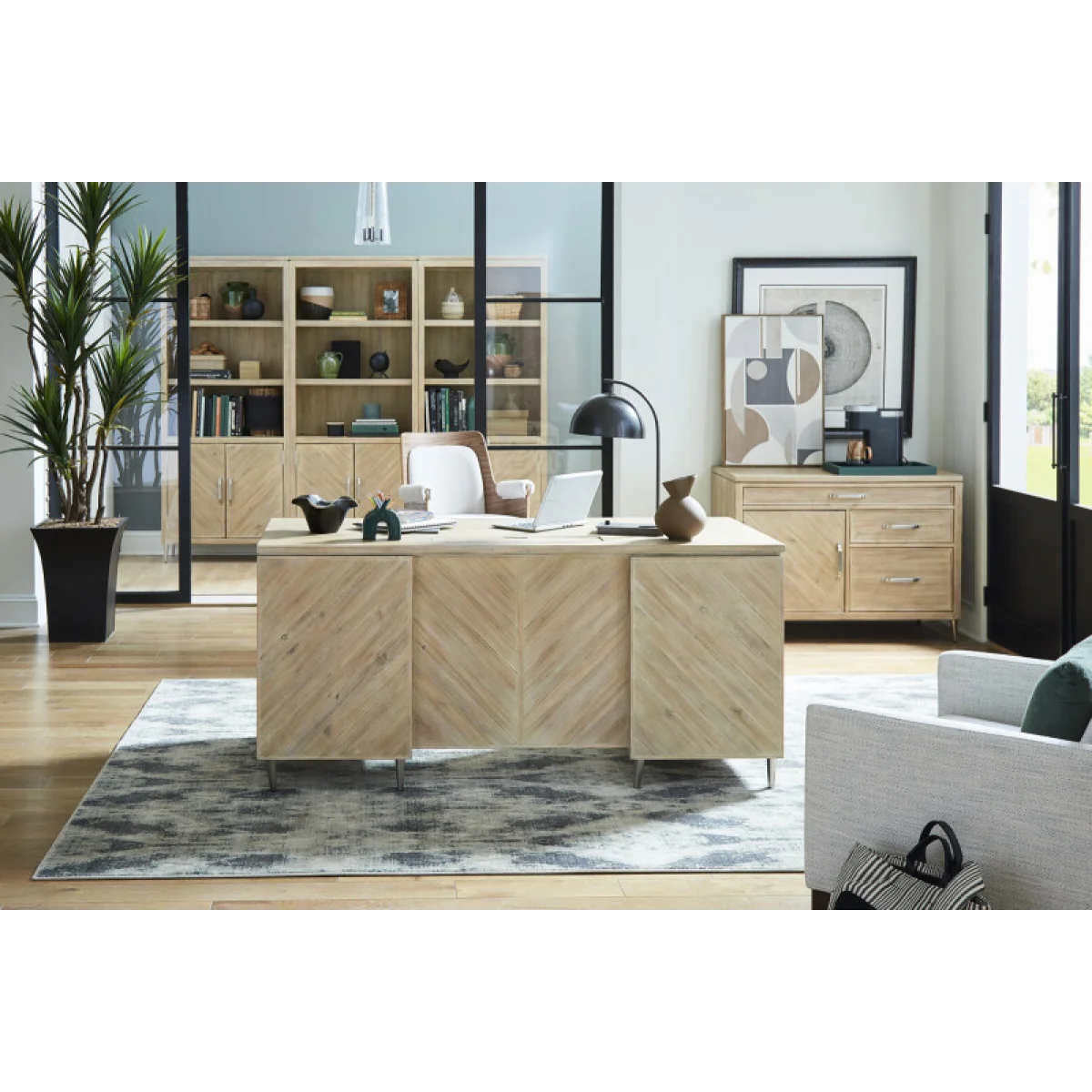 Maddox Door Bookcase Bookcases Aspen Home 10