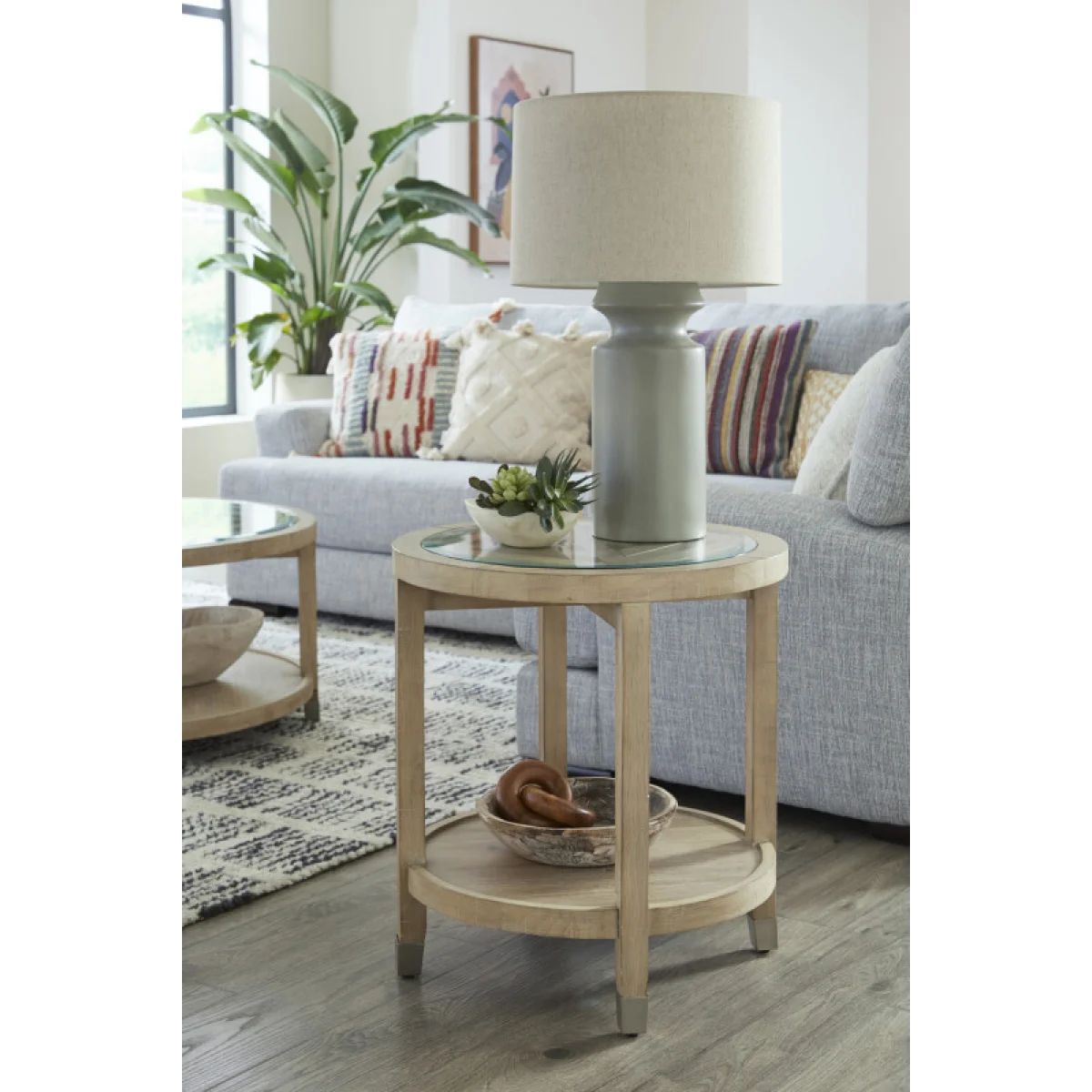 Maddox Round End Table End tables Aspen Home 6