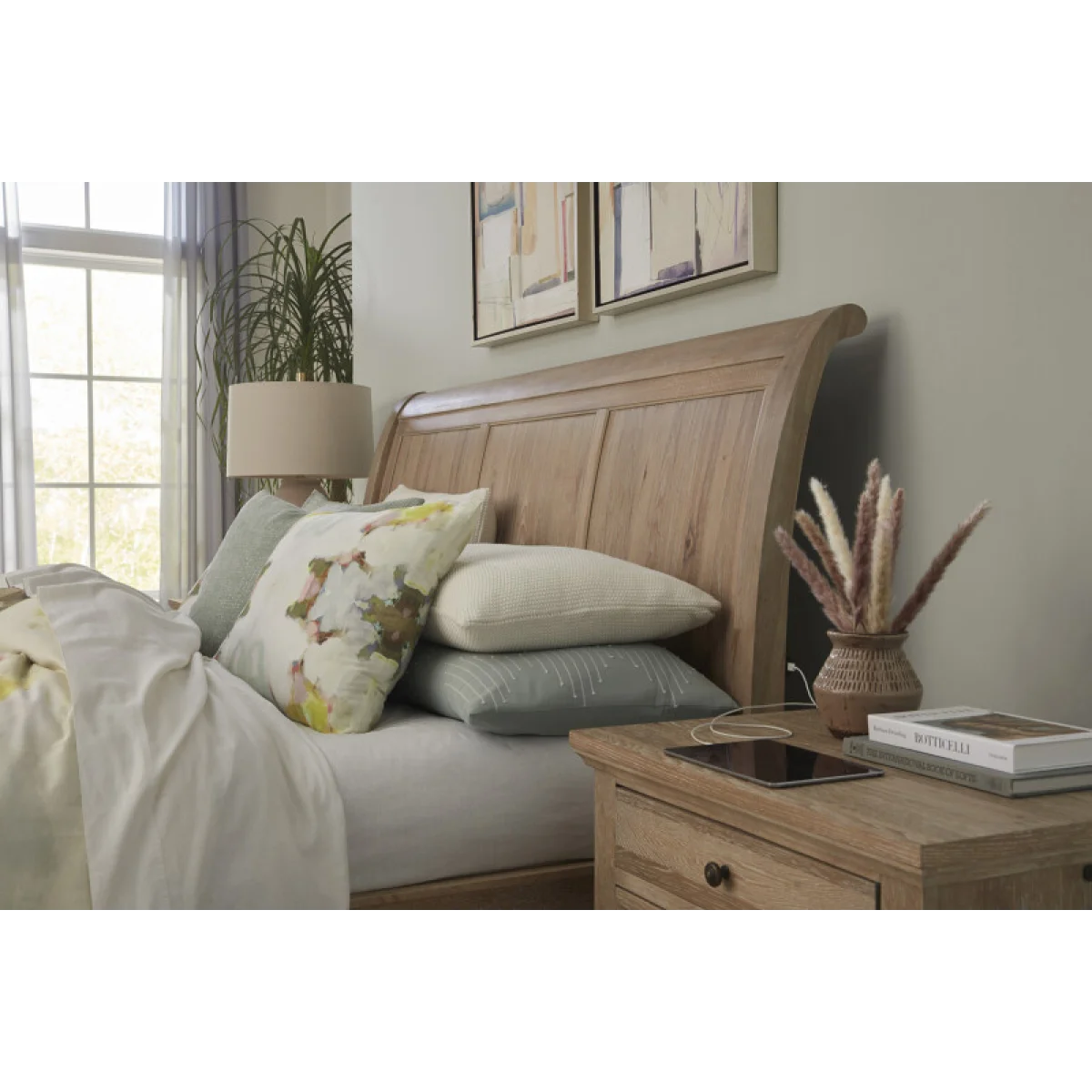 Cambridge Queen Sleigh Bed Hb Beds Aspen Home 16