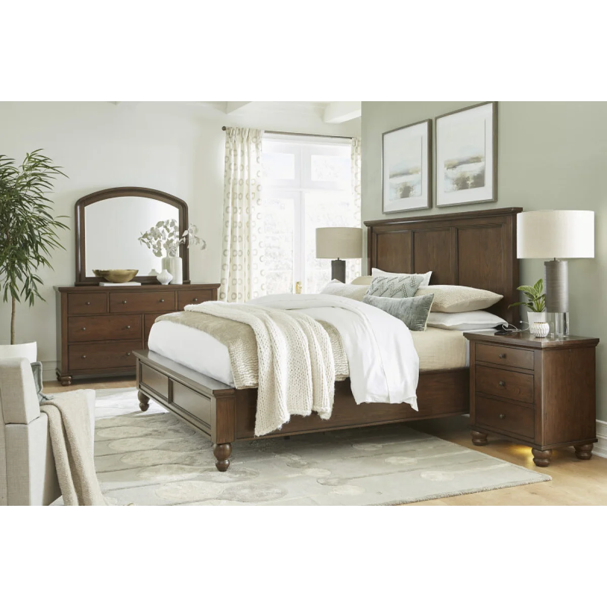 Cambridge Queen Side Rails Bed Parts Aspen Home 13