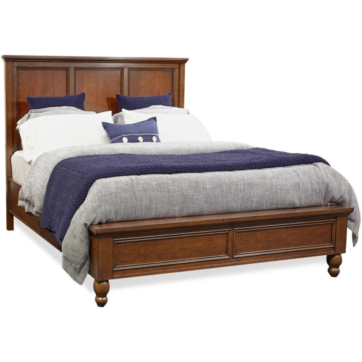 Cambridge Queen Lp Fb W/drawers Bed Parts Aspen Home 6