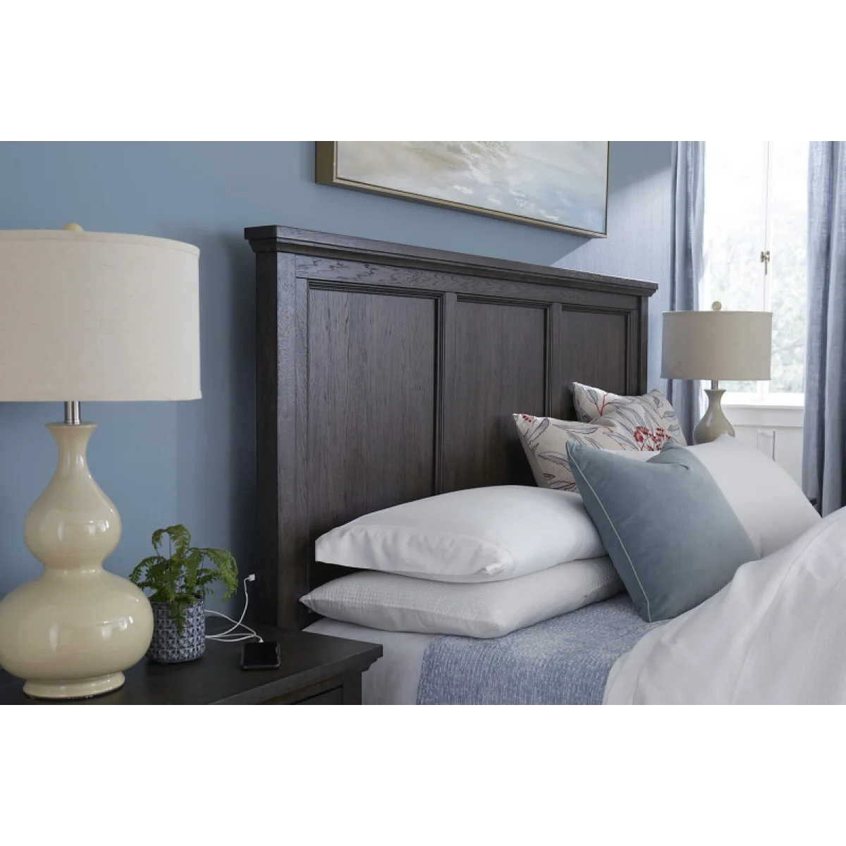 Cambridge Queen Low Profile Fb Bed Parts Aspen Home 22