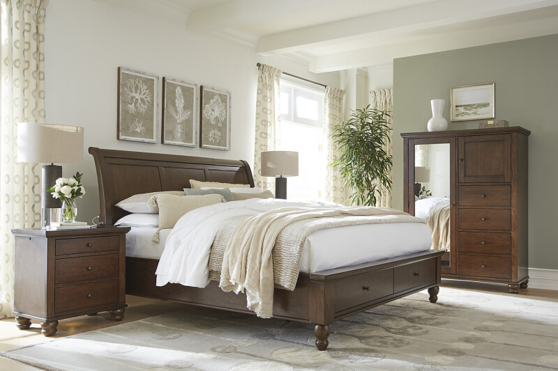 Cambridge King/cal King Sleigh Hb Bed Parts Aspen Home 44 Cambridge King/cal King Sleigh Hb Bed Parts Aspen Home 44