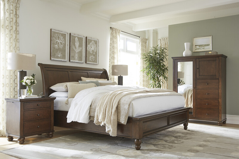 Cambridge King/cal King Sleigh Hb Bed Parts Aspen Home 43 Cambridge King/cal King Sleigh Hb Bed Parts Aspen Home 43