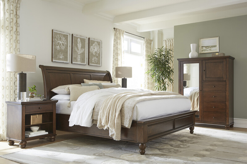 Cambridge King/cal King Sleigh Hb Bed Parts Aspen Home 36 Cambridge King/cal King Sleigh Hb Bed Parts Aspen Home 36