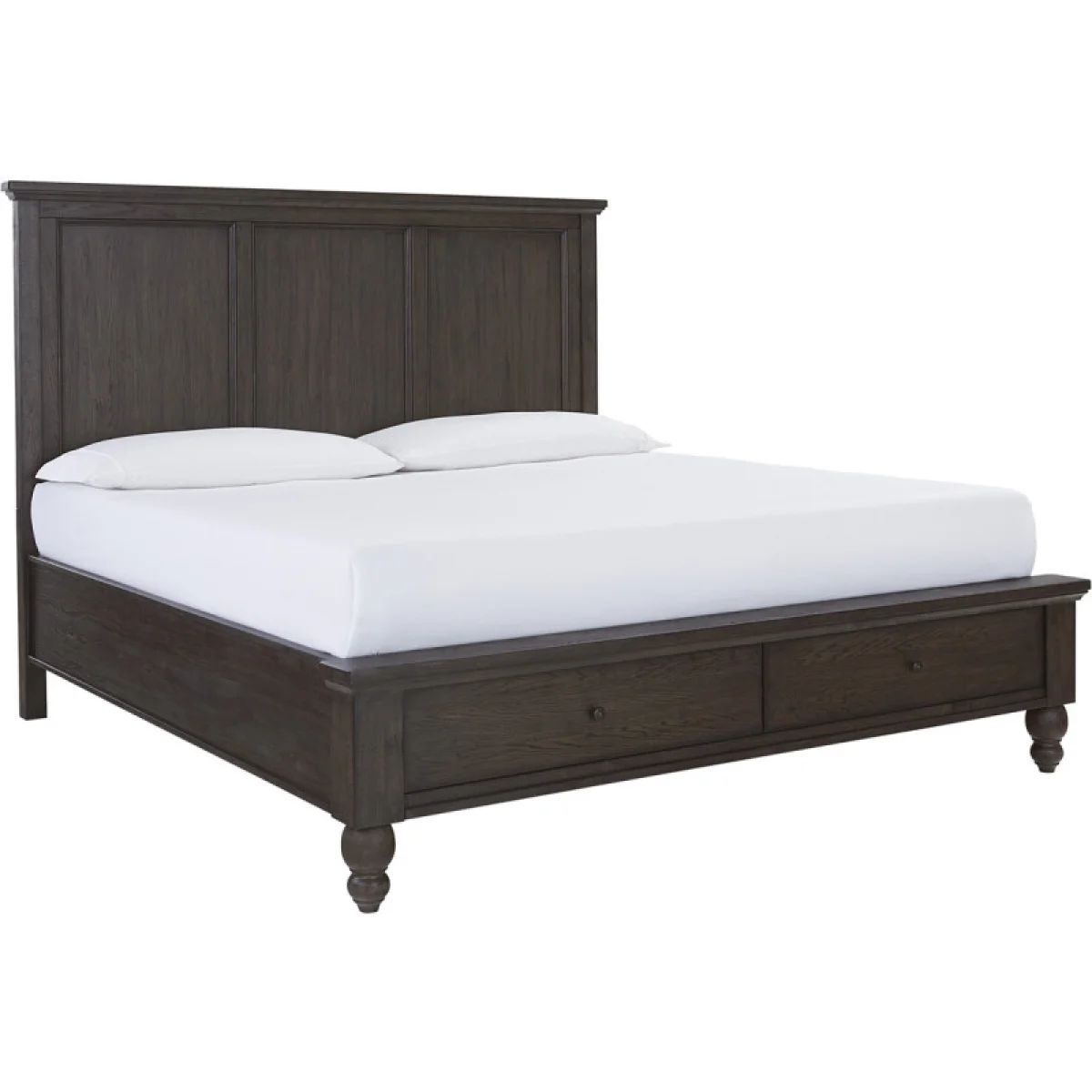 Cambridge King/cal King Lp Fb W/drawers Bed Parts Aspen Home 4