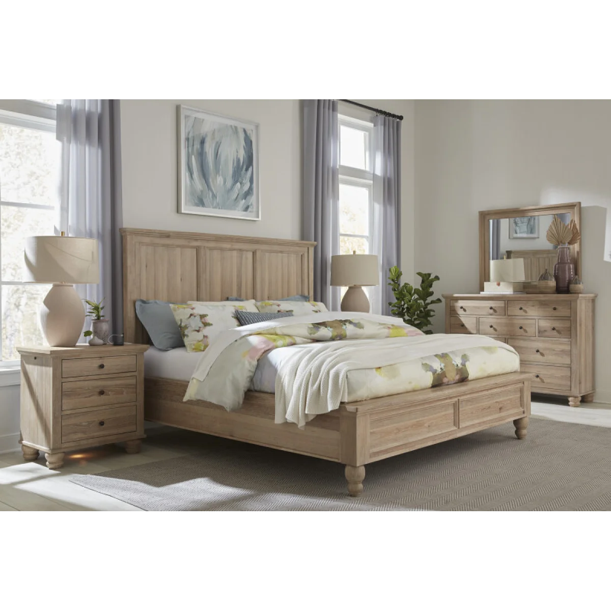 Cambridge King Low Profile Fb Bed Parts Aspen Home 8