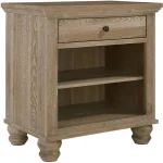 Cambridge 1 Drawer Nightstand ICB-451-KHK-1 Nightstands Aspen Home 10