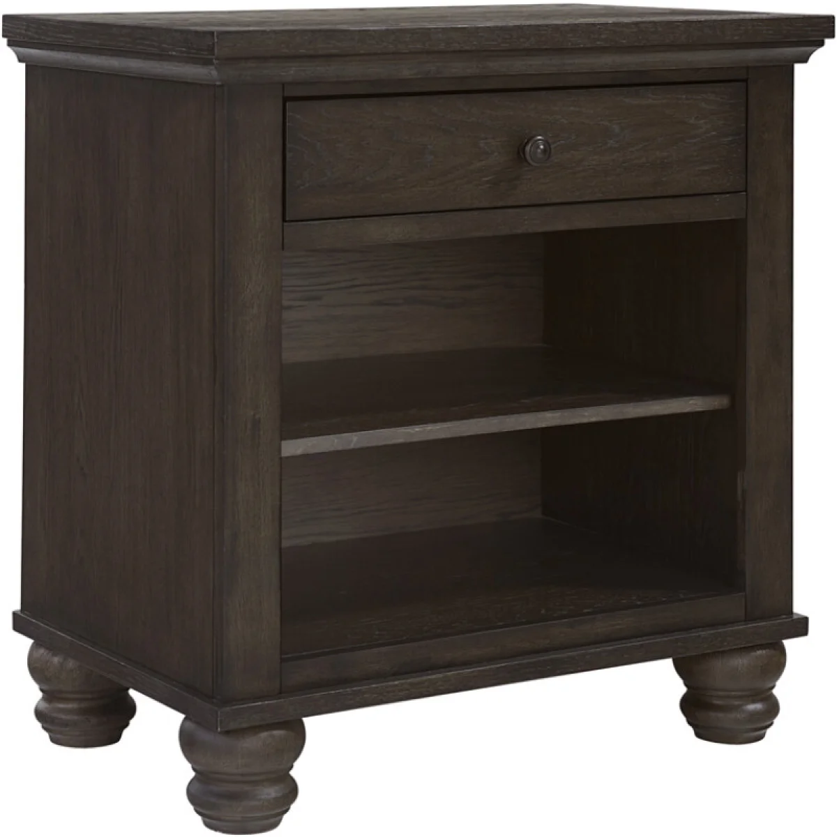 Cambridge 1 Drawer Nightstand Nightstands Aspen Home 4