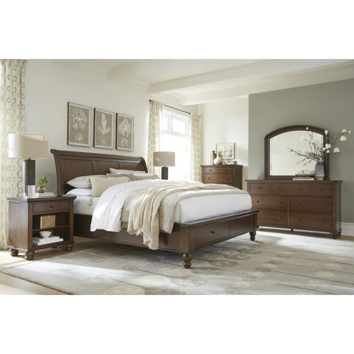 Cambridge Double Dresser Mirror Dressers Aspen Home 8
