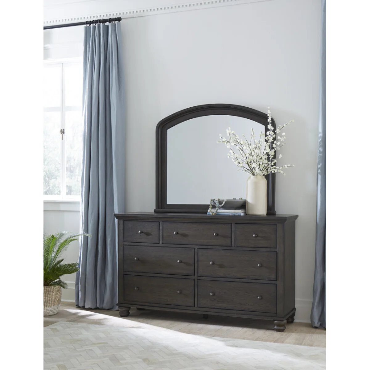 Cambridge Double Dresser Mirror Dressers Aspen Home 6