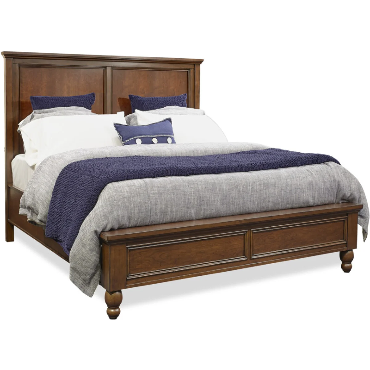 Cambridge King Framed Panel Hb Bed Parts Aspen Home 12