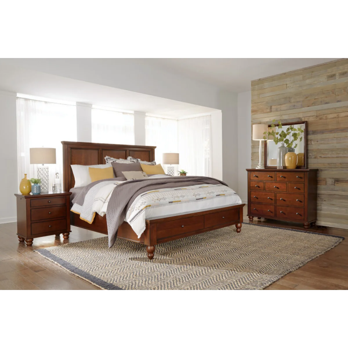 Cambridge Panel Bed ICBBRGRP11 Beds Aspen Home 7