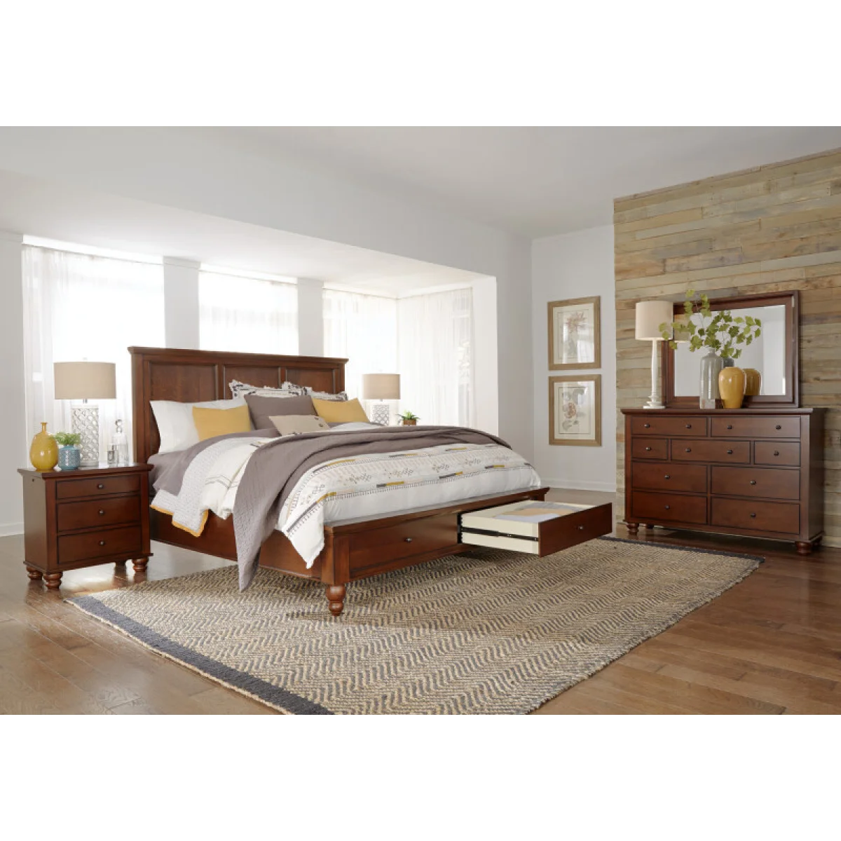 Cambridge Panel Bed ICBBRGRP11 Beds Aspen Home 8