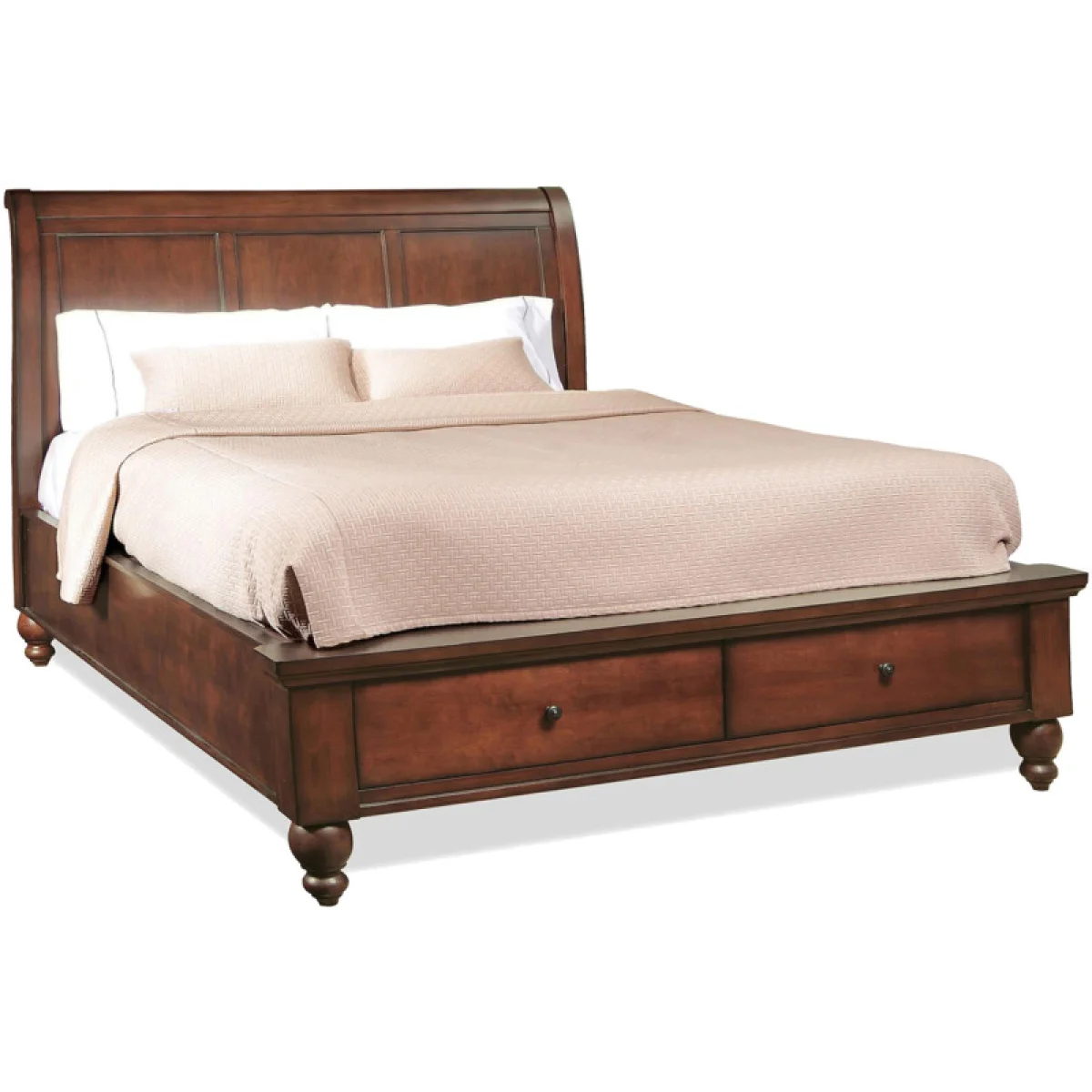 Cambridge Sleigh Bed ICBBRGRP9 Beds Aspen Home 4