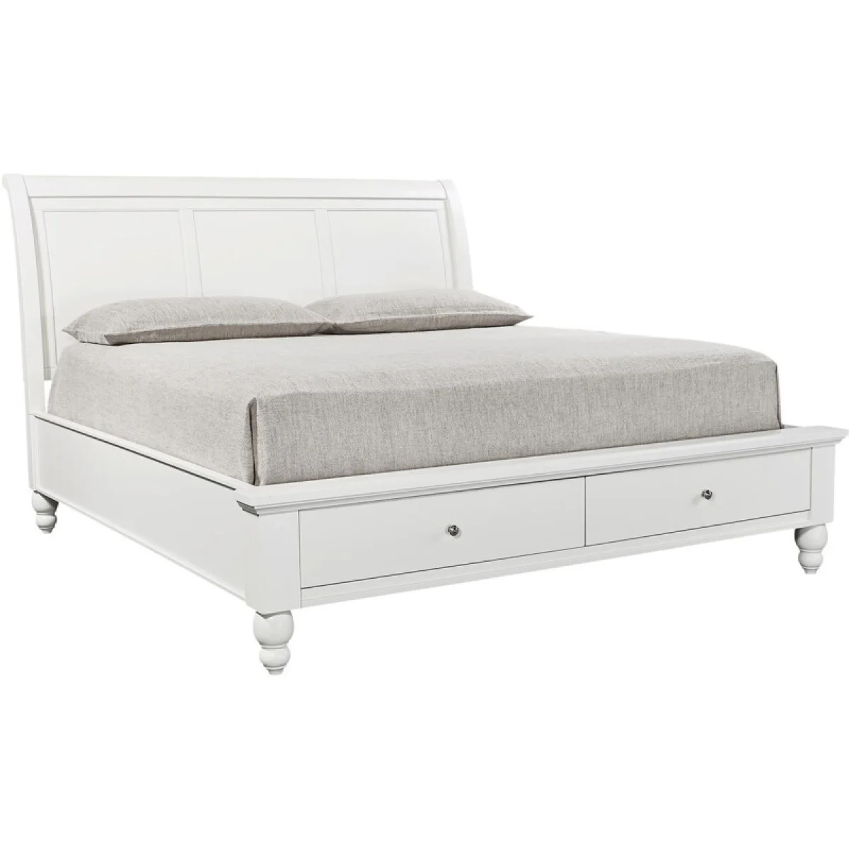 Cambridge Sleigh Bed ICBBRWGRP13 Beds Aspen Home 4