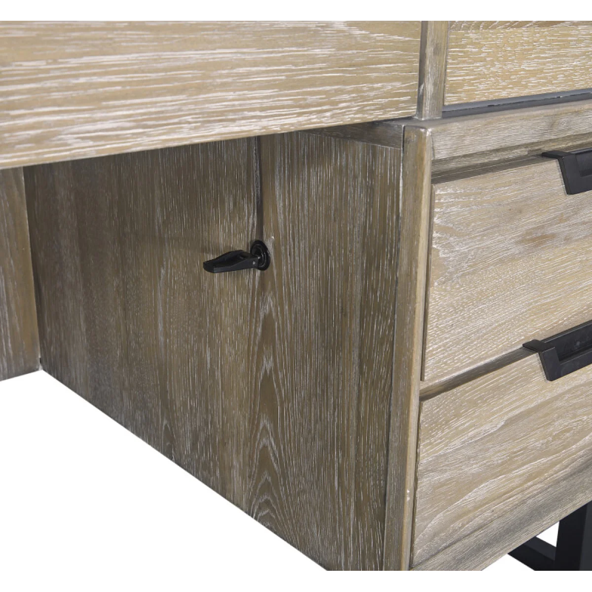 Harper Point 66″ Executive Desk Desks Aspen Home 12
