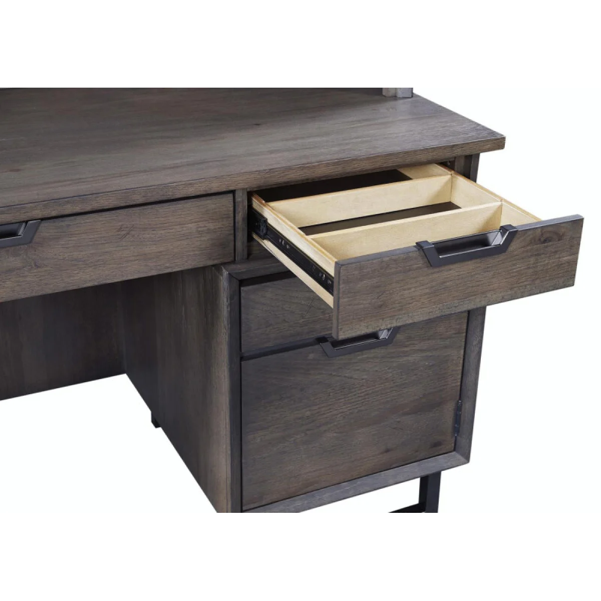 Harper Point 66″ Credenza Desk Desks Aspen Home 12