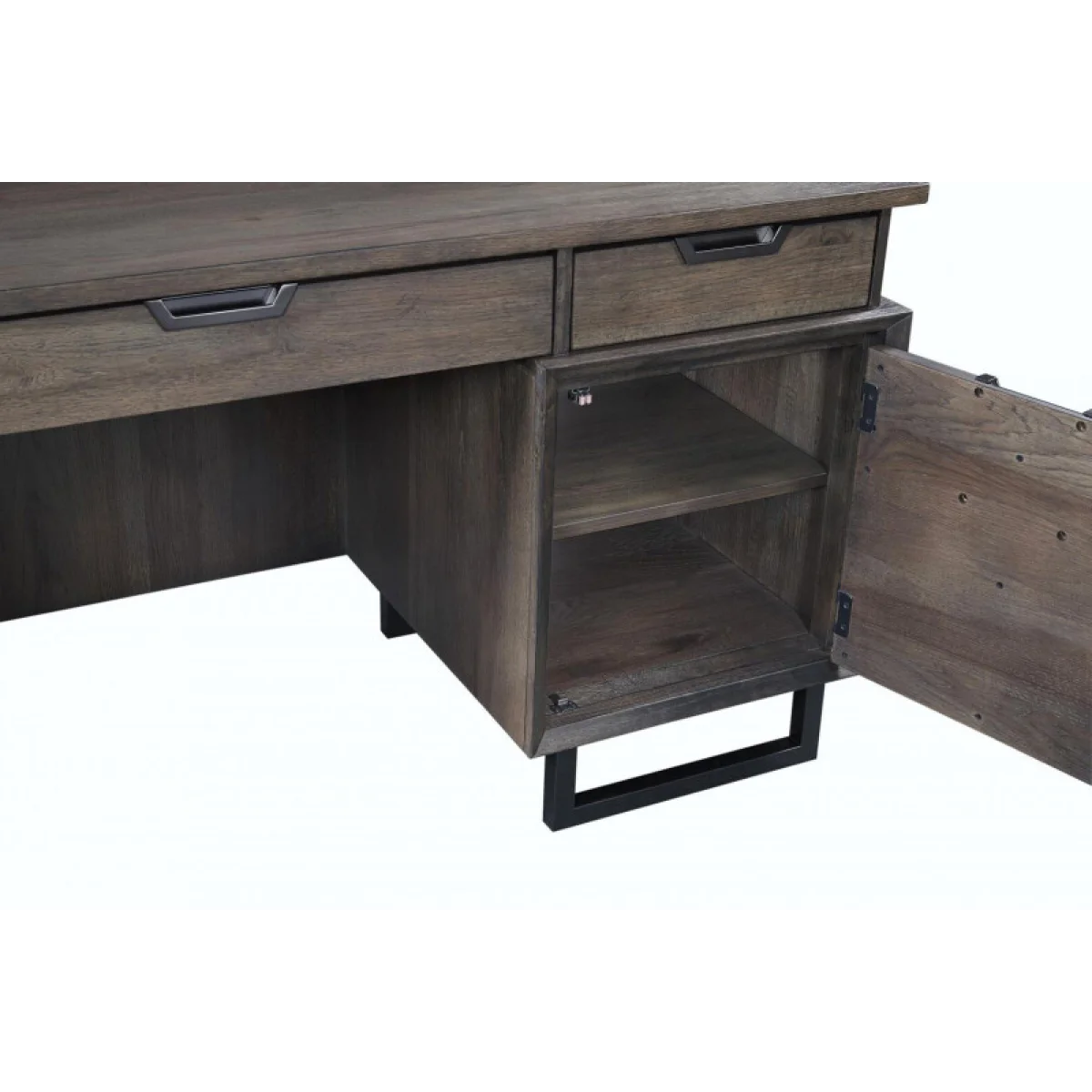 Harper Point 66″ Credenza Hutch Desks Aspen Home 10