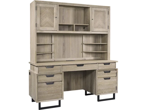 Bureau 6 Drawers Chests Brown 14
