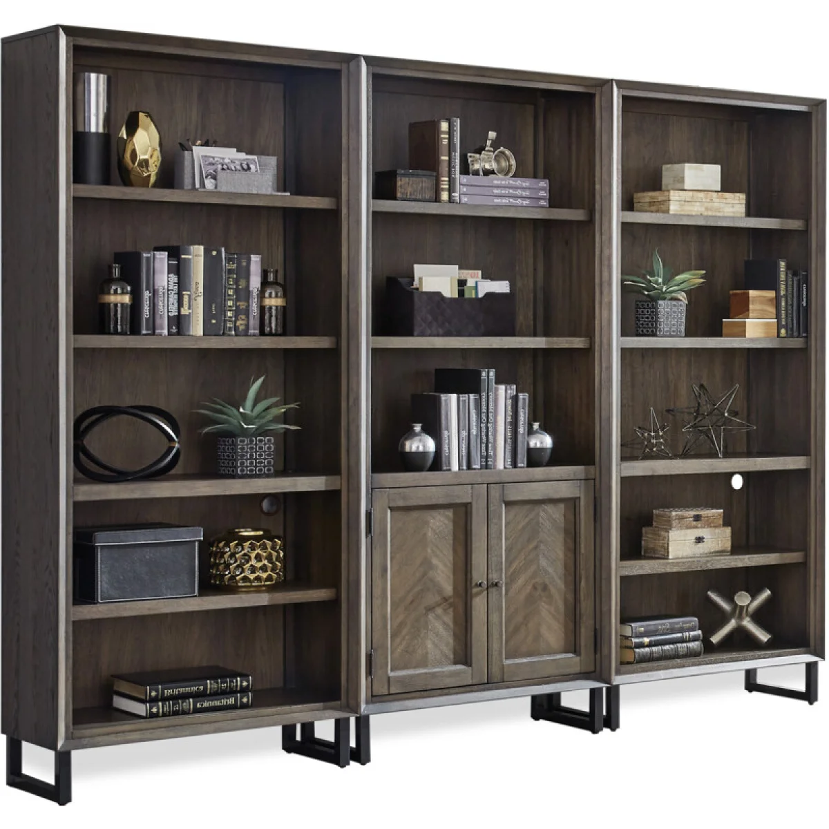 Harper Point Door Bookcase Bookcases Aspen Home 9
