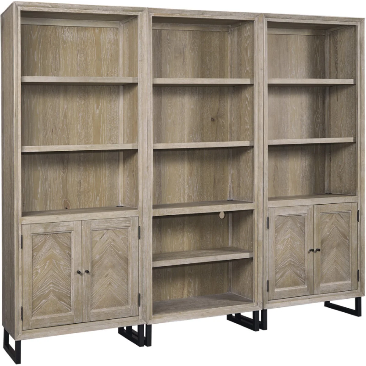 Harper Point Door Bookcase Bookcases Aspen Home 8