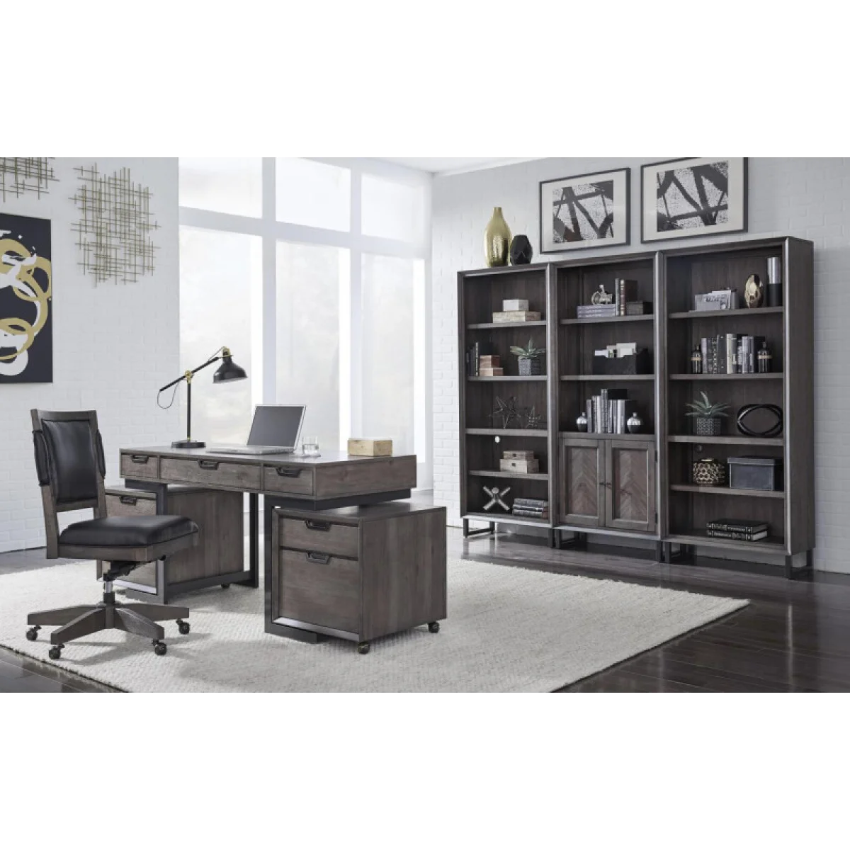 Harper Point Rolling File Office Storage Aspen Home 6