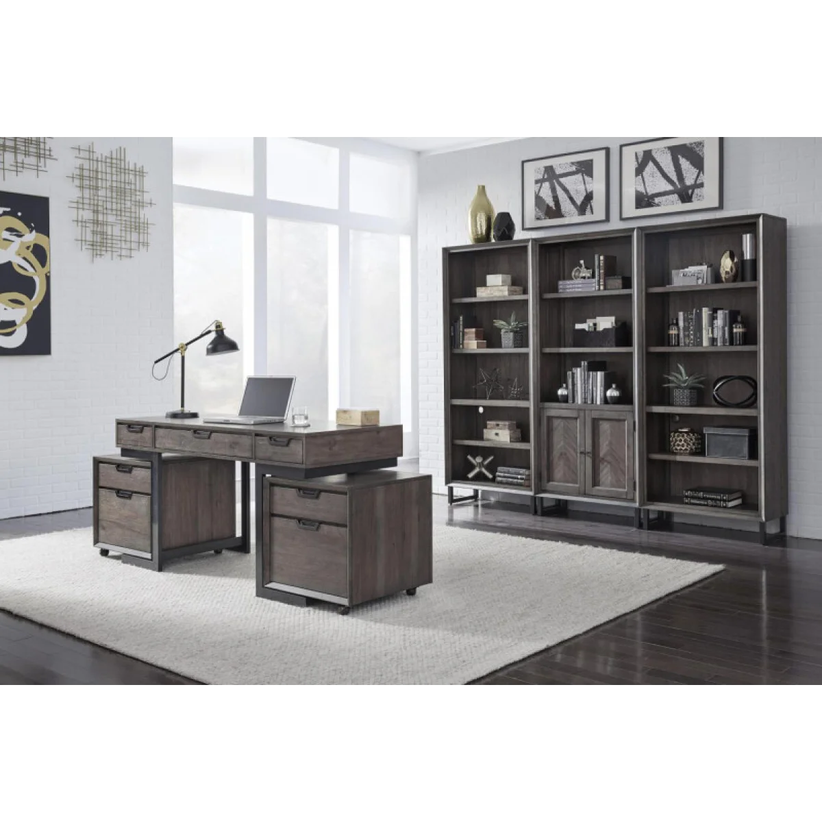 Harper Point Rolling File Office Storage Aspen Home 7