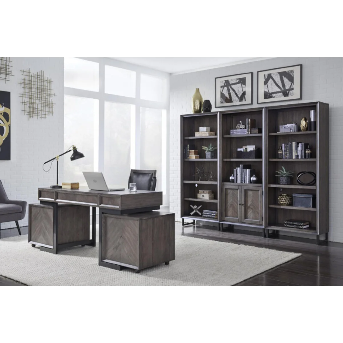 Harper Point Rolling File Office Storage Aspen Home 8